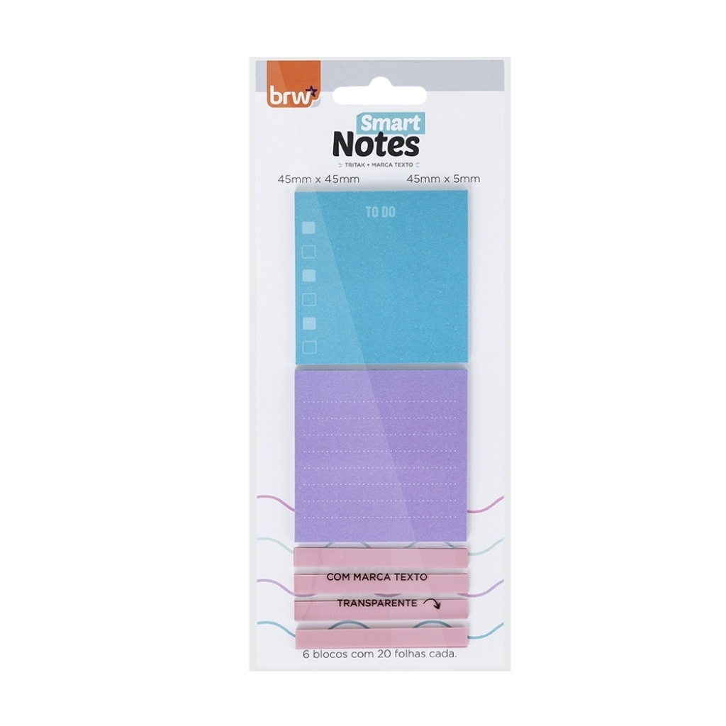 Notas autoadhesivas tritak aurora x 3 block BRW