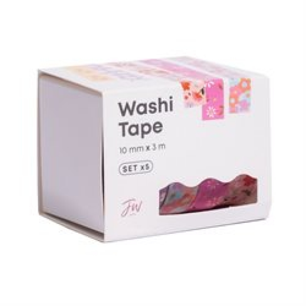 Washi Tape FW Flores x5